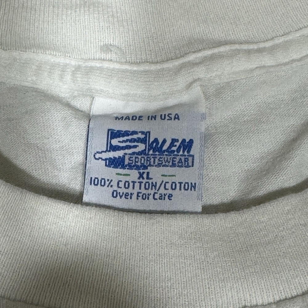 VTG Orlando Magic Tshirt Adult XL White Salem Sportswear NBA Basketball Mens 90s - Picture 3 of 11